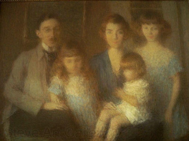Ernest Laurent Famile de Jacques Sainsere Norge oil painting art